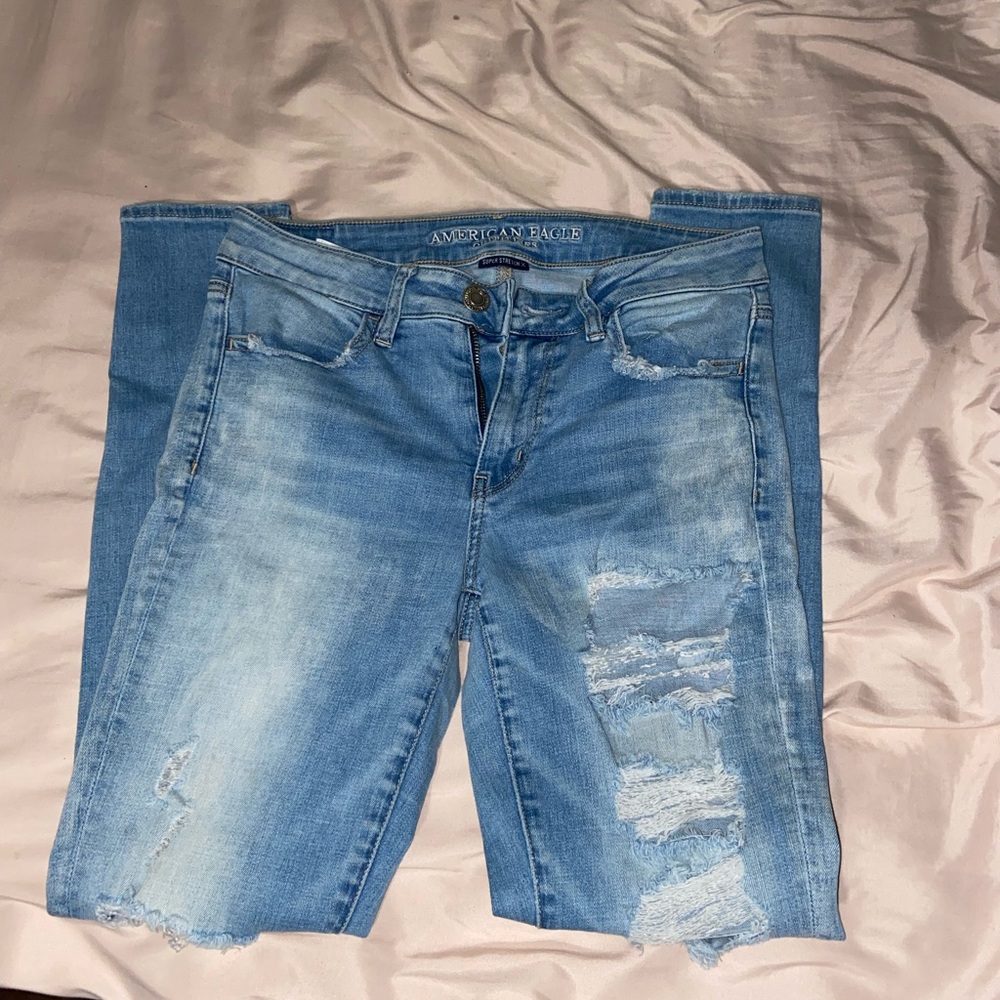 AE ripped jeans